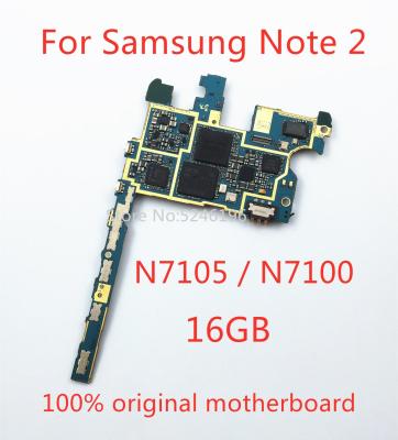 ใช้กับเมนบอร์ด Samsung Galaxy Note 2 N7105 / N7100 16Gb 100% ชิประบบปลดล็อคลอจิกบอร์ดแทน