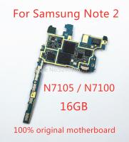 1 N7105N7100 Note2 Samsung Galaxy Note 2 16GB 100เมนบอร์ด Asal Membuka Kunci Papan Log Ganti Bahagian