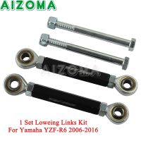 For Yamaha YZF-R6 2006-2016 Motorcycle Accessories Adjustable Rear Suspension Lowering Links Kit For Yamaha YZF R6 2008 2009 10