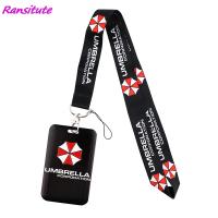 【CW】☒  Ransitute R1956 Umbrella Sign Lanyard Credit Card ID Holder Badge Student Bank Bus Business Cover