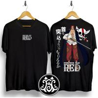 2023ใหม่✨เสื้อยืดวันพีซ✨Casual ausrt Homme Shanks Shanks Mens เสื้อผ้าแฟชั่นอะนิเมะฤดูร้อนเสื้อลำลอง TEE