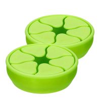2 Pcs Vinyl Weeding Scrap Collector Silicone Suction Cups for Heat Transfer Vinyl, Craft Weeding Tools Holder Set Kit