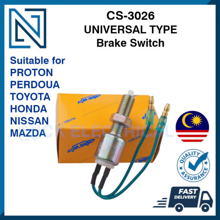 Taiwan Cs Universal Brake Switch Brake Light Switch For Proton