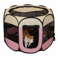 Enclosure Tent, Star Anise s Enclosure Oxford Waterproof Scratch Resistance Dog Tent, Eight Sides Cage Nest