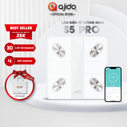 Cân Điện Tử Thông Minh AJIDO S5 PRO Kết Nối Bluetooth Với App Theo Dõi Sức