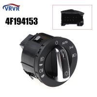 4F1941531E 8 Pins Headlight Lamp Switch Fog Light Dimmer Knob For Audi A6 S6 C6 RS6 Allroad 4F1941531D 4FD941531A