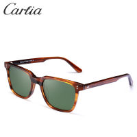 Carfia Brand Designer HD Polarized Vintage Sunglasses Mens Square Driving Eyewear Fashion Retro Sun Glasses 100 UV Protection