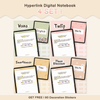 BBNJUK | DIGITAL NOTEBOOK (4set) ดิจิตอลโน้ตบุ๊ค จดโน้ต Goodnotes , Noteablity