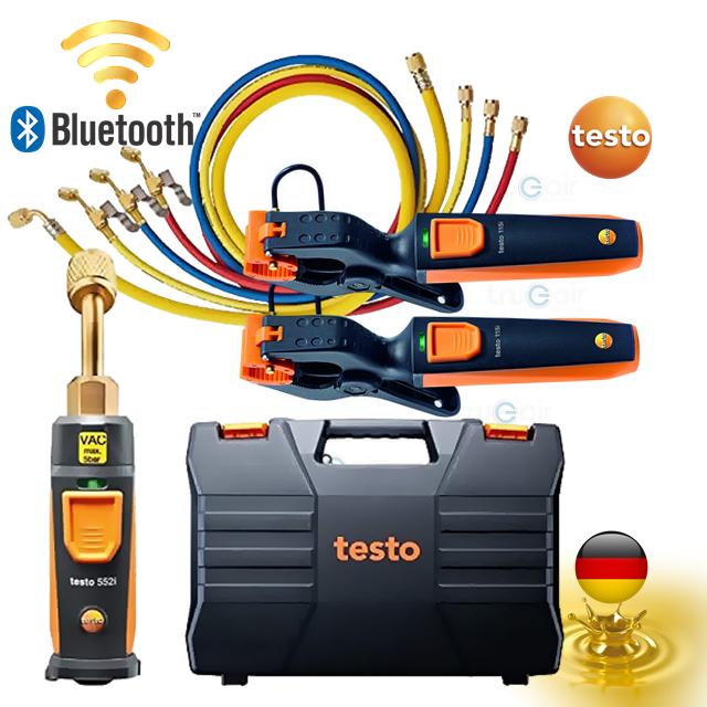 testo-manifold-gauge-ดิจิตอล-testo-557s-smart-vacuum-kit-with-filling-hoses-หน้าจอขนาดใหญ่-พร้อมไฟ-backlight-รองรับ-application-testo-smart