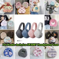 【Discount】  For Audio-technica SR30BT Headphone Case Funny Cartoons Alien dogs for Audio-technica SR30BT Headset Earpads Storage Bag Casing Box