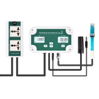 WiFi ออนไลน์ PH TDS Controller Professional 3-In-1 Ph/tds/temp Water Quality Detector PH Controller พร้อมปลั๊กรีเลย์ Repleaceable Electrode Type Probe เครื่องทดสอบคุณภาพน้ำสำหรับ Aquarium Hydroponics Tank Monitor 14.00pH / 19990ppm 199.0ppt / 50 °C