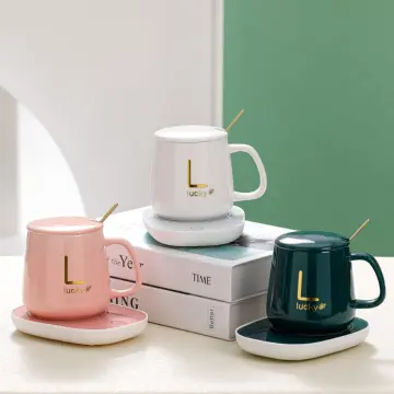 1pc Mini Portable USB Cup Warmer, 3 Gear Coffee Mug Heating Coaster, Smart  Thermostatic Hot Plate, Milk Tea Water Heating Pad Heater