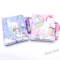 【Ready Stock】 ✶ C13 A6 unicorn Travel Diary Diary Pocket Memo Candy Notebook Leather Smiley Face Mini Note Pads For Students Children Writing Gift Office School Supplies student friend classmate stationery gift