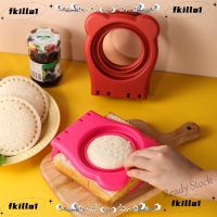 【Ready Stock】 ♂№♝ C14 FKILA Bread Making Tool Toast Stainless Steel Sandwich Cutting Mold New Household Round DIY Sandwich Cutter Kitchen