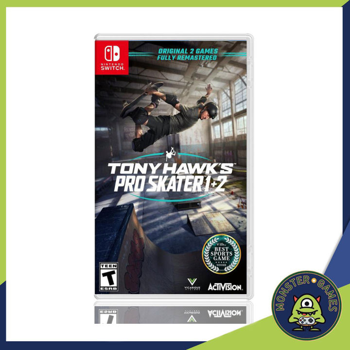 tony-hawks-pro-skater-1-2-nintendo-switch-game-แผ่นแท้มือ1-tony-hawk-switch-tony-hawk-1-tony-hawk-2