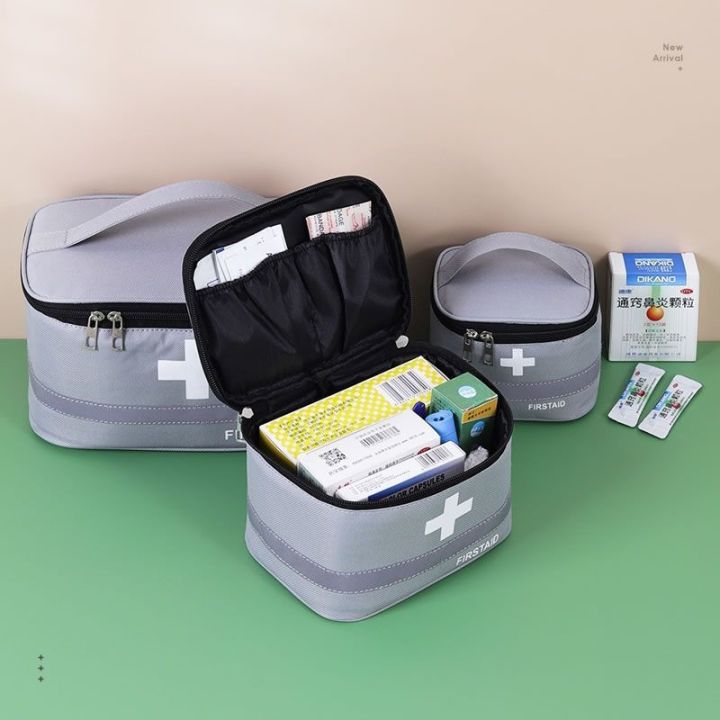 กล่องยากล่องยา-kotak-p3k-บ้านแบบพกพากระเป๋าใส่ยาเดินทางเพื่อธุรกิจ-kotak-p3k-กระเป๋ายากระเป๋าป้องกันโรคระบาดขนาดเล็ก