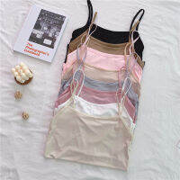 Plain Vest Suspenders One-neck Top Inner Wear Casual