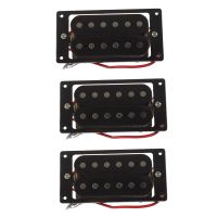 6PCs Black Humbucker Double Coil Electric Guitar Pickups + Frame Screw