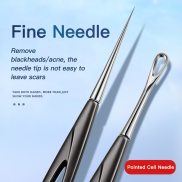 Acne Needle Blackhead Clip Remover Extraction Popper Pore Black Head