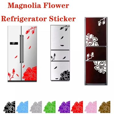 [YESPERY]Refrigerator Decal Door Cover Fridge Art Mural Removable Wall Stickers Home Decor Living Room Decor