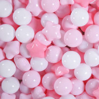 Ball Pit Balls-100150 Pcs Pink Start Ball Pit Bals Crush Proof พลาสติกของเล่นเด็กลูก Macaron Ocean Balls