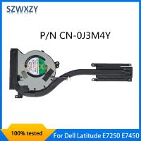 For Dell Latitude E7250 E7450 Laptop Cooling Heatsink FAN CN-0J3M4Y 0J3M4Y J3M4Y AT14A001ZAL AT14A001ZSL 100 Tested Fast Ship