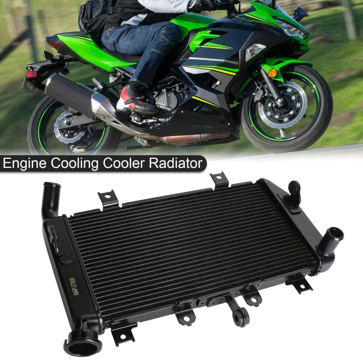 p　2本 Motorcycle Radiator Cooler For Ninja ZX-14 ZX1400C ZX14R ZZR1400 2