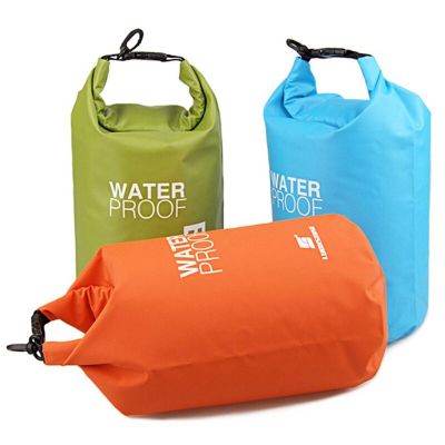 ：“{—— 2L Waterproof Swimming Dry Bag Handbag Outdoor Canoe Kayak Rafting Phone Camera Storage Camping Climbing Hiking Running