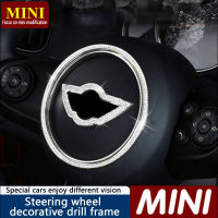 AFor MINI Cooper Countryman พวงมาลัยสติกเกอร์เพชร F55 F60 F54 F56 R55 R60 One Rhinestone ภายใน ModificationM