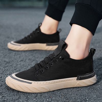 summer China rain umbrella cloth work comfortable, breathable and odor proof ice silk cloth dad mens shoes new trend Korean version leisure one foot non lace canvas shoes