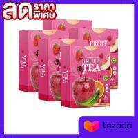 FRUIT TEA ดีท็อกซ์จากผลไม้ ช่วยกระตุ้นระบบขับถ่าย บรรจุ 20 ซองชา ( 5 กล่อง)