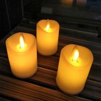 【CW】 Led Candle Lamp  Battery Candles Flickering for Wedding Lights