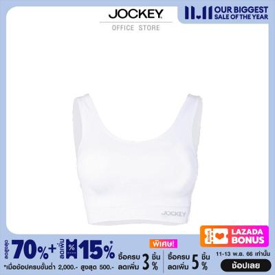 JOCKEY FOR HER เสื้อชั้นในผู้หญิง Seamless บรา บราไร้ตะเข็บ ไร้รอยต่อ ทรงครอปเก็บเต็มทรง สวมใส่สบายตลอดวัน รุ่น KH KARA