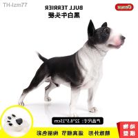 ?สัตว์จำลอง Simulation model of solid wildlife dog large bull terrier bulldog pet toys furnishing articles