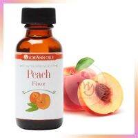 ขายดี Lorann Super Strength Peach Flavor 1 oz. กลิ่นพีชเข้มข้น จำนวน 1 ขวด กลิ่นผสมอาหาร เบเกอรี่ วัตถุเจือปนอาหาร วัตถุแต่งกลิ่นสังเคราะห์ Super Strength flavor ครีมแต่งเค้ก ขนมอบ