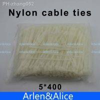 250pcs 5mmx400mm Nylon cable ties