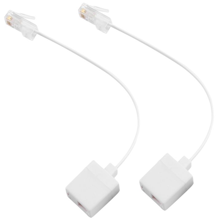 ADAPTATEUR RJ45 / RJ45 / RJ11, M / F / F