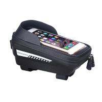 กระเป๋าใส่ศัพท์มือถือสำหรับจักรยาน Eva Touch Screen Car Management Bag Black Waterproof Upper Package Bicycle Bag Upper Bag