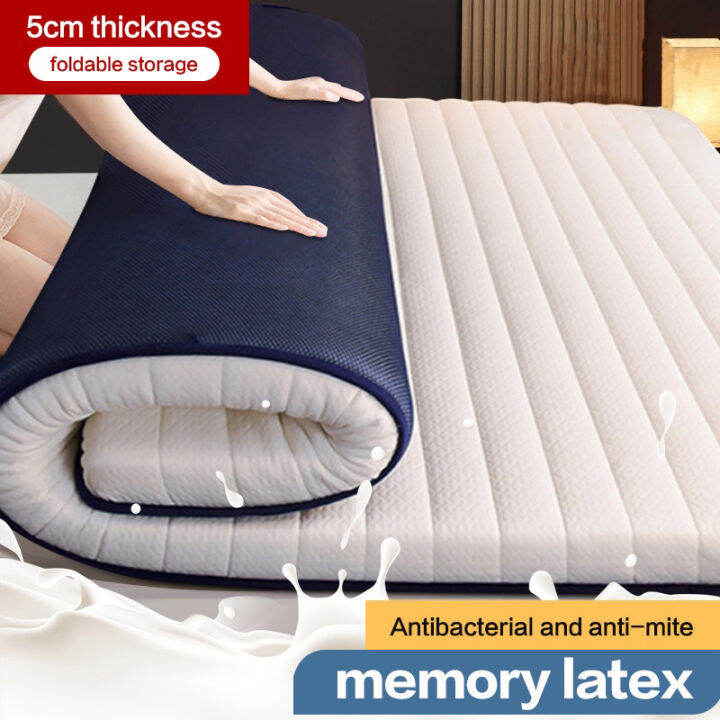 Mattress Queen Foldable Futon Cushion Mattress Pad Tatami Mat Dirt