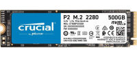 Crucial P2 500GB 3D NAND NVMe PCIe M.2 SSD Up to 2400MB/s - CT500P2SSD8 500 GB