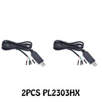 2ชิ้นเพื่อ TTL ถ่ายโอน USB PL2303HX RS232โมดูลสายเคเบิลอะแดปเตอร์พอร์ตอนุกรม