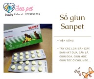 Viên uống tẩy giun sán cho chó mèo SANPET - SEA PETSHOP thumbnail