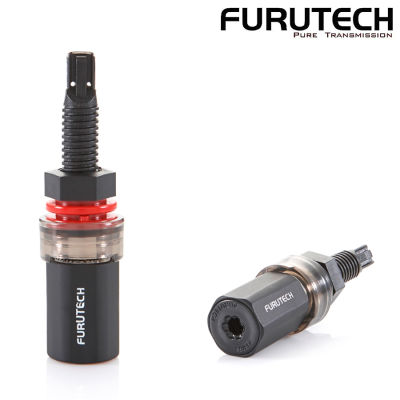 FURUTECH FT-865(R) Rhodium binding posts (2pcs/set) ของแท้จากศูนย์ไทย / ร้าน All Cable