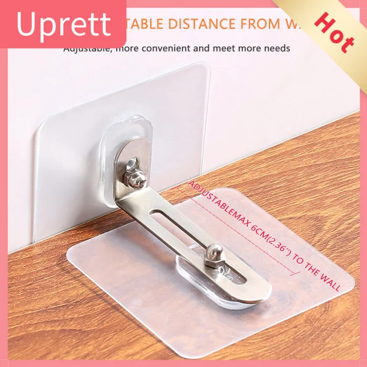 Upretty Adhesive Furniture Wall Anchor Multipurpose Anti-Tip Kit For ...