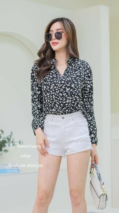 เสื้อเชิ้ตแขนยาวลายริ้วสีสวยสุดๆ-ทรงสวยมากๆ-มีลูกเล่นกระเป๋าคู่ด้านหน้า-สีพาสเทลแมทช์ง่าย