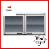 ตู้แขวนคู่กระจก CABIN SIENA 90x50 ซม. สีขาวDOUBLE WALL KITCHEN CABINET SIENA GLASS 90x50CM WHITE **ด่วน ของมีจำนวนจำกัด**