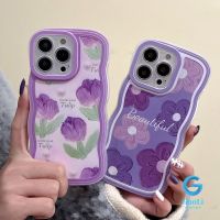 Casing OPPO A57 A17 A17K A77 A77S A57S A57E A55 A54 A16 A16e A16k A16s A54s A53S A33 A36 A5 A9 A7 A12 A5s A12s A31 A8 A15 A15s A35 A76 A96 A53 A93 5G 4G 2022 2020 Shockproof Lens Protection Wave Pattern Mobile Phone Flower Protective Case Cover