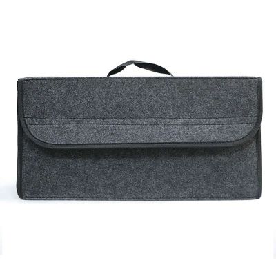 Portable Foldable Car Trunk Organizer Felt Cloth Storage Box Case Auto Interior Stowing Tidying Container Bags