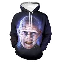 Hellraiser-Sudadera con capucha para hombre y mujer, ropa de calle masculina de manga larga, estilo Hip Hop, Punk, a la moda, de otoño