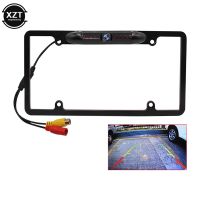 Car Rear View Backup Camera 8 IR Night Vision US Universal Car Parking Reversing Assistance With License Plate Frame CMOS Licens